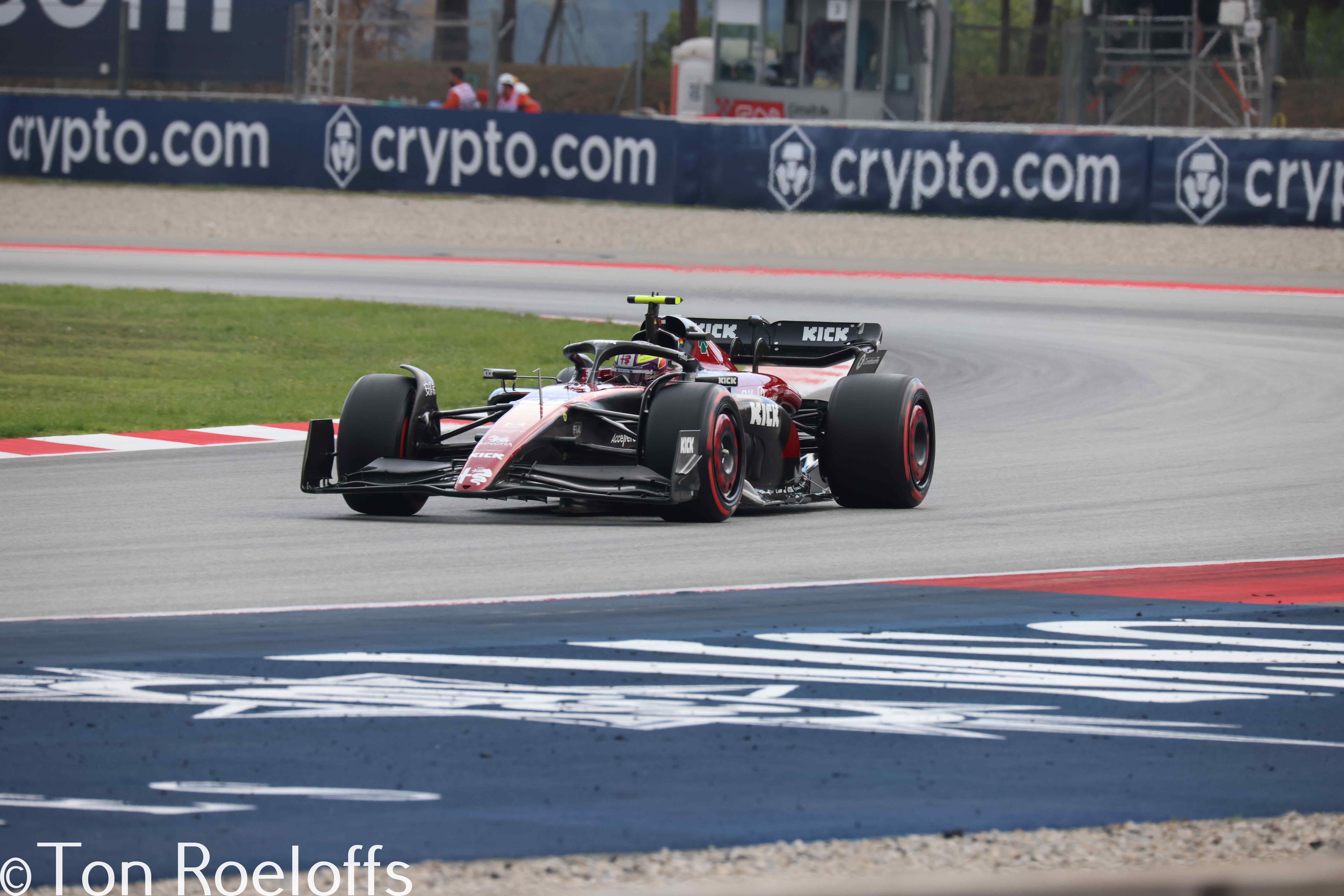 Verstappen pitbox